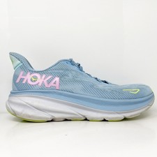 Hoka One One Womens Clifton 9 1127896 DNK Blue Running Shoes Sneakers Size 10.5B