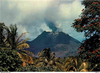 Guadeloupe - La Soufrière - Volcano - CPM - See Scans Double-Sided