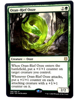 Magic The Gathering: Zendikar Rising: Oren-Krief Ooze Sammelkarte