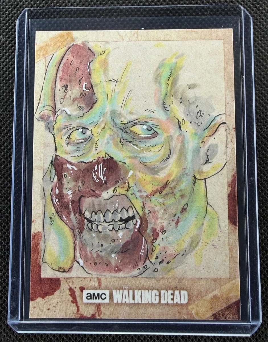 ウォーキングデッド トレカ ゾンビ アーティスト直筆サイン入り 超激レア Walking Dead with Sketch Collectable Trading Cards for sale | eBay