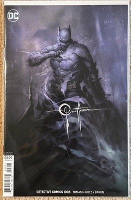 BATMAN DETECTIVE COMICS #1006 1ST DAN QUINTANA Variant  SIGNED     