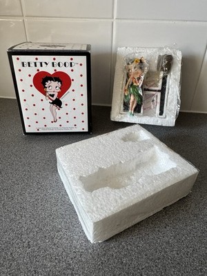 Betty Boop Vintage Figur Ornament Tiki Statue Sammlerstück Skulptur selten Geschenk