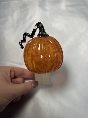 Bath & Body Works Pumpkin Wallflower Nightlight Plug Orange Gold Stem