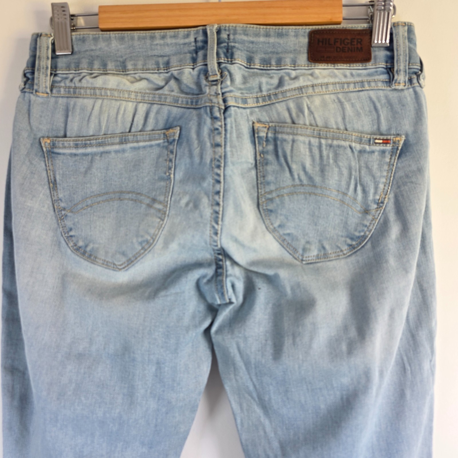 Tommy Hilfiger Sophie Skinny Jeans W30 L31 Women's Blue Stretch Denim UK 10-12 image 6
