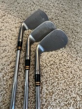 New Titleist SM 10 Wedge Set 52 , 56 , 60 Nickel Finish Vokey Wedge Works Custom