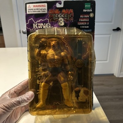 NEW SEALED TEKKEN 3 KING Action Figure 2000 EPOCH RARE 1/10 Scale