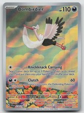 Bombirdier 219/198 Illustration Rare Scarlet & Violet Pokemon Holo LP on eBay