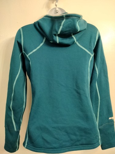 EMS Women's Hiking Zip Up Thermal Hoodie w/Polartec- SM-**Tiny Hole Back L Arm** - Picture 6 of 14