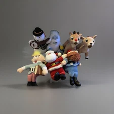 Rudolph The Red Nosed Reindeer Island Of Misfit Toys Stuffins Plushes Lot of 7