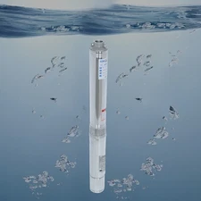 AC110V 2HP 1.25'' Electric Deep Well Pump Submersible Pump Irrigation Water Pump