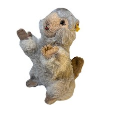 Vintage Steiff Molly Piff Marmot Groundhog 12 Plush Toy Stuffed Animal 0346/30
