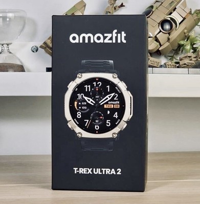 Amazfit T-Rex Ultra 2 schwarz   NEU VERSIEGELT   Outdoor Smartwatch GPS Uhr