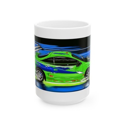 Mitsubishi Eclipse fast and furious Ceramic Mug | 11oz 15oz