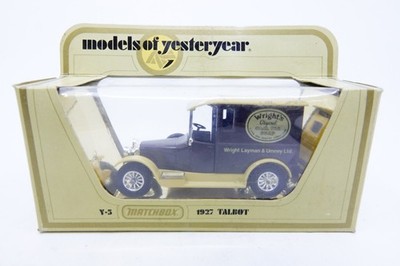 6007 Matchbox Modell of Yesteryear Y-3 1927 Talbot Wrights