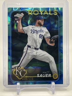 2024 Topps Chrome Matt Sauer #USC155 Blue/Green Lava Lamp Refractor /175 SSP