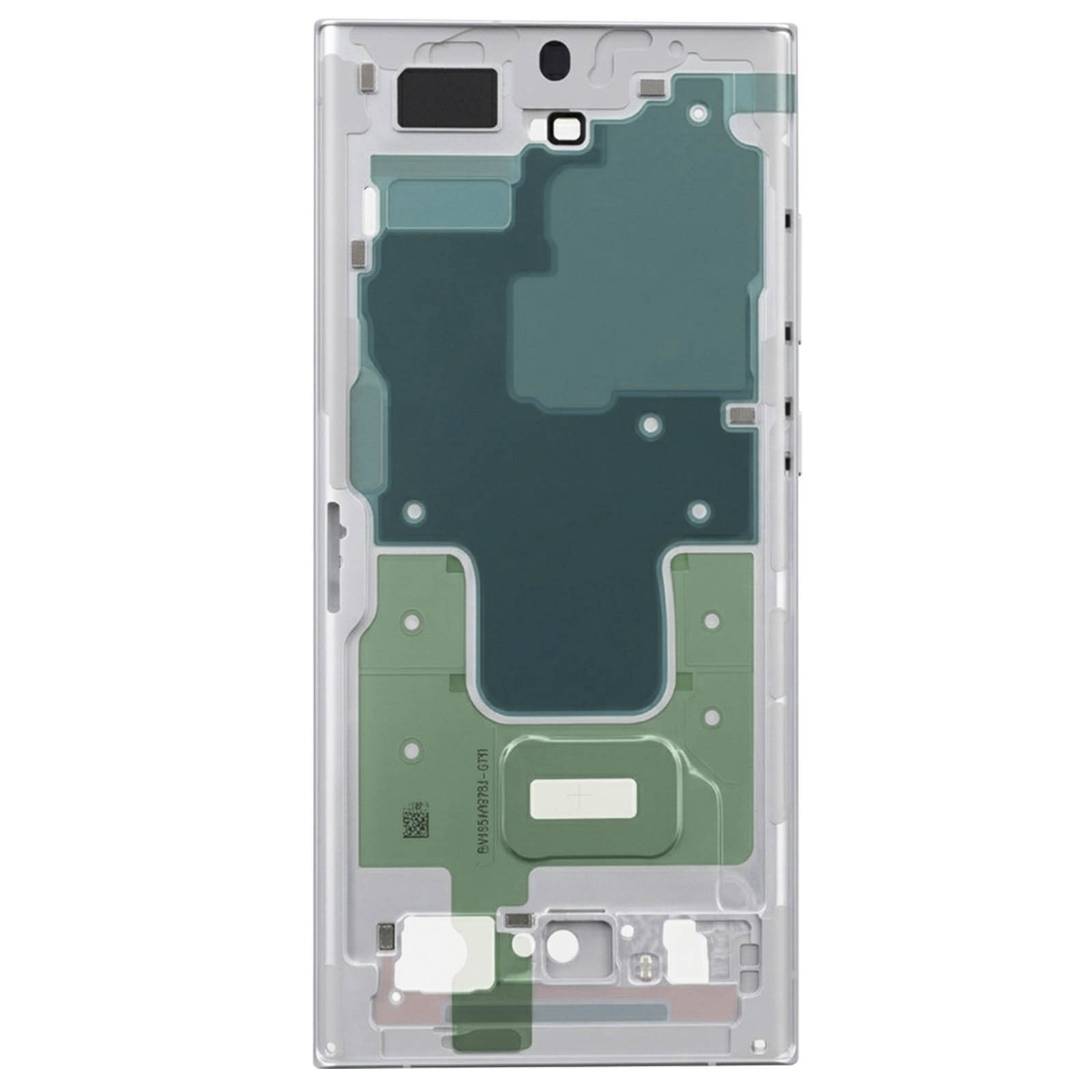 Châssis central Galaxy S23 Ultra Argent Service Pack Samsung d'origine pour réparation