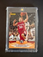 2009-10 Panini Stephen Curry Rookie Davidson Wildcats Basketball Card #372