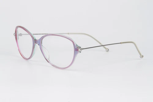 COURRAGES PARIS AC545 Purple Women's Eyeglasses Optical Frame 21 6