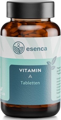 Vitamin A - 365 Tablets 10,000 IU - Eye Vitamins - High Dose - Vegan