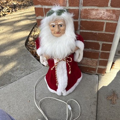 Telco Motion-Ette Christmas Santa Claus Electric 24 Inches Tall 1993 Works!