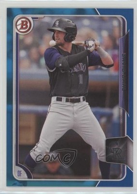 2015 Bowman Draft Blue 76/150 David Dahl #152 j2c
