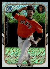 2015 Bowman Chrome The Farms Finest Mini Keury Mella Rookie San Francisco Giants
