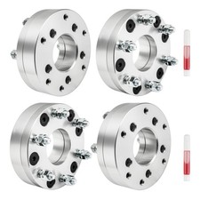 4pcs 2 5x4.5 To 6x5.5 Wheel Adapters 12x1.5 Fits Toyota Tacoma 5 Lug To 6 Lug