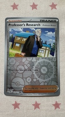 Professor's Research [Professor Rowan] 124/131 Prismatic Evolutions Reverse