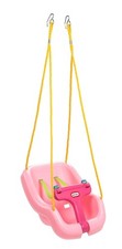 Little Tikes Snug n Secure Pink Swing with Adjustable Straps, 2-in-1 for Baby