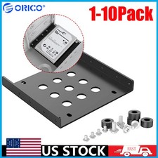 1-10 PACK ORICO 2.5 to 3.5 Bay SSD Hard Drive Mounting Bracket Adapter Dock Tray