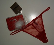 INTIMISSIMI TEZENIS PERIZOMA ROSSO SLIP NATALE CONFEZIONE REGALO SEXY LINGERIE