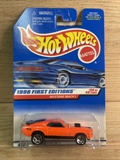 HOT WHEELS 1998 FIRST EDITION MUSTANG MACH 1 COLLECTOR 670 ORANGE