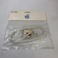 Apple iBook AV Cable M8434G/A Genuine OEM 3.5mm to RCA Composite Video Audio TV