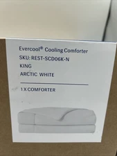 REST Evercool Cooling Comforter King/Cali King - Arctic White
