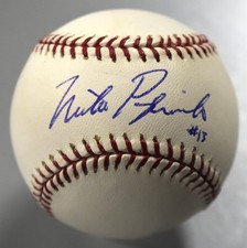 Mike Pagliarulo Signed Major League Baseball Autograph #13 Inscription