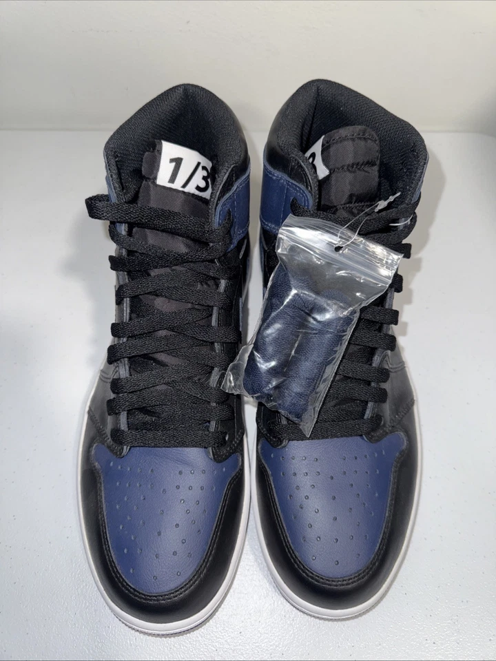 Tamanho 9.5 - Spike Lee x Air Jordan 1 retrô OG High Fort Greene amostra autêntica - Imagem 2 de 4