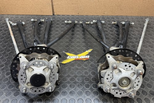 09-15 CAN AM DS450 XMX A ARMS HUBS BRAKES CALIPERS LH RH OEM 🔥FASTSHIP🔥 R1