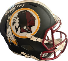 DWAYNE HASKINS AUTOGRAPHED SIGNED WASHINGTON REDSKINS BLACK FULL SIZE HELMET BAS