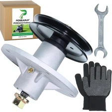 Pre-Greased 1001200MA Jackshaft Housing Assembly with 494199MA Spindle Pulley...