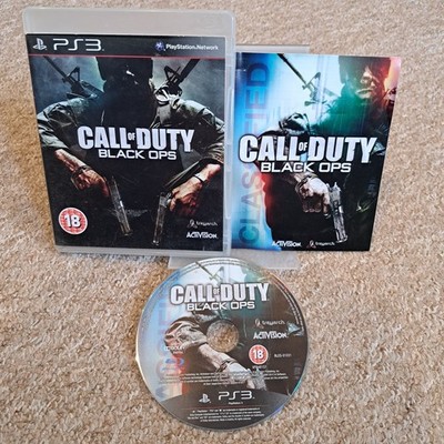 Call of Duty Black Ops PS3 Videospiel Multiplayer Kampagne Zombies NEAR MINT