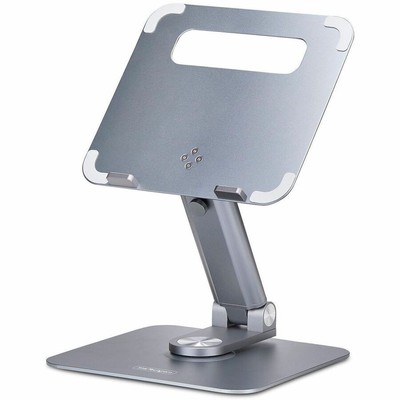 TELESCOPIC LAPTOP STAND/RISER COMPUTER STAND W/360 SWIVEL BASE