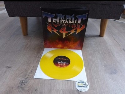 The Big Teutonic 4 Ltd YELLOW 10'' Vinyl LP Kreator Destruction Sodom Tankard 