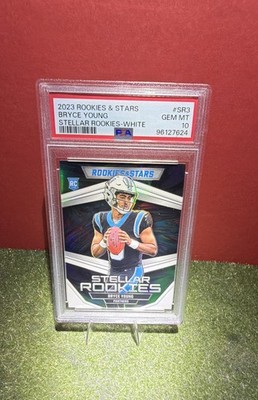 2023 Panini Rookies & Stars - Stellar Rookies Bryce Young  White Prizm 111/149
