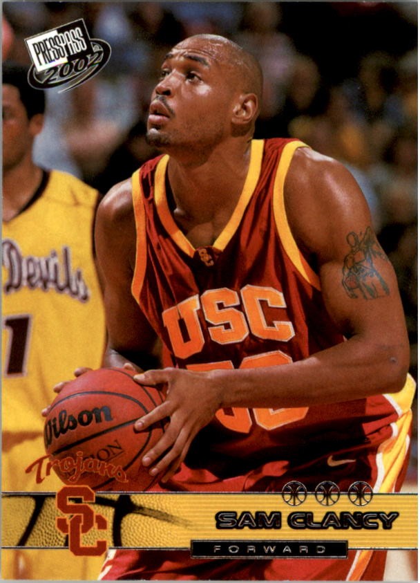 2002 Press Pass #6 Sam Clancy - BSK