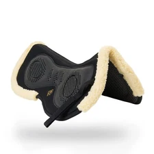 Kavallerie 3D Air-Mesh Fleece Half Pad, Impact Protection & Therapeutic Gel P...
