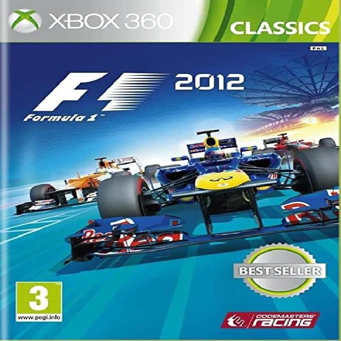 Jeu Xbox 360 F1 2012 (pass Online)