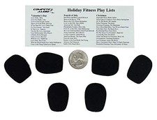 Compete Audio Standard Microphone Windscreens Microphone Covers 6-Pack Head...