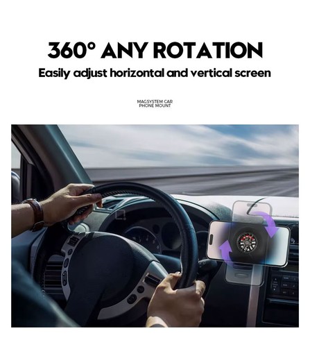 For Galaxy S20/S21/S23/S24/FE - Car Mount Magnetic Air Vent Phone Holder - 第 8/8 張圖片
