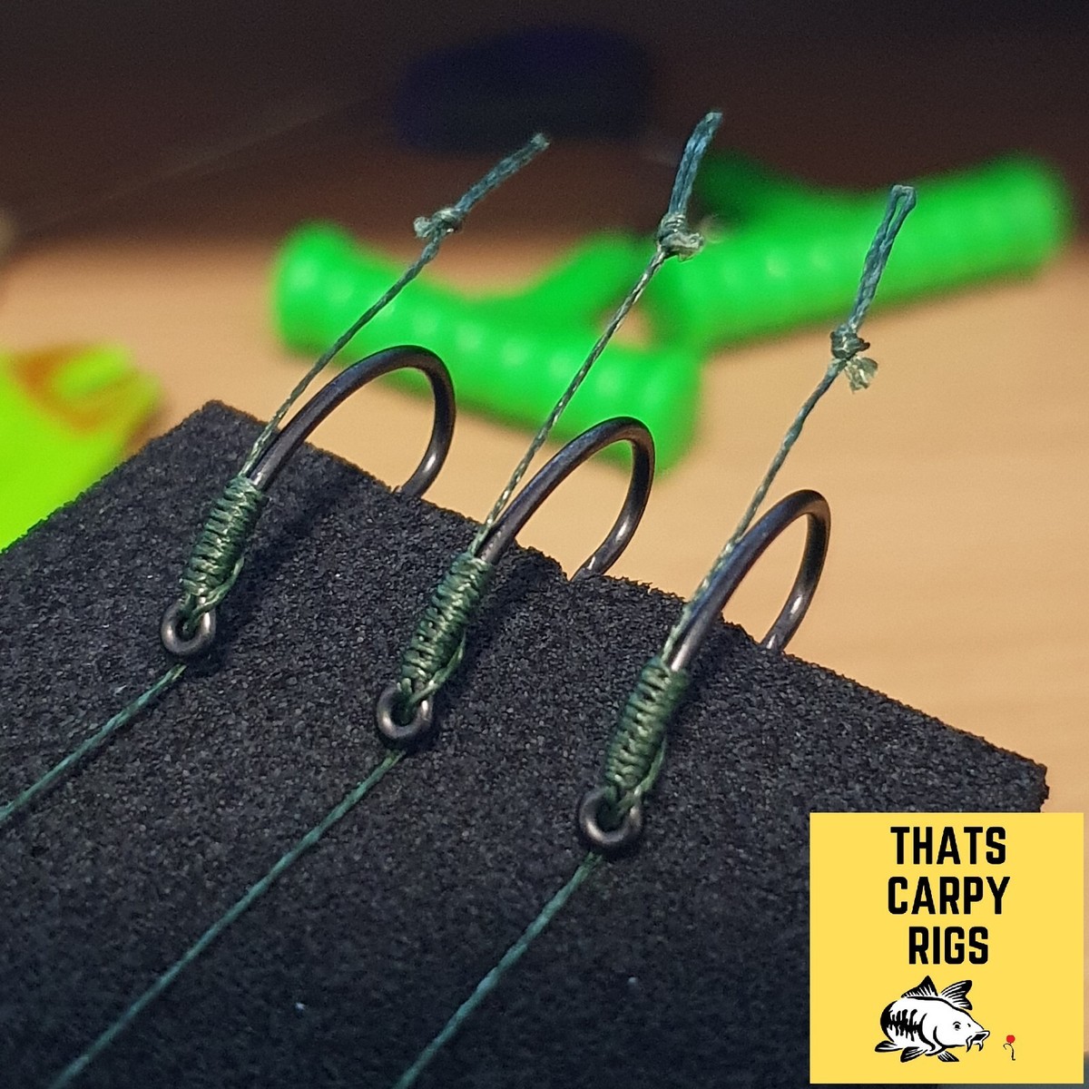 Hair Rigs x Nash uncoated Braid Hooklink Teflon Hooks Pre - Main Image