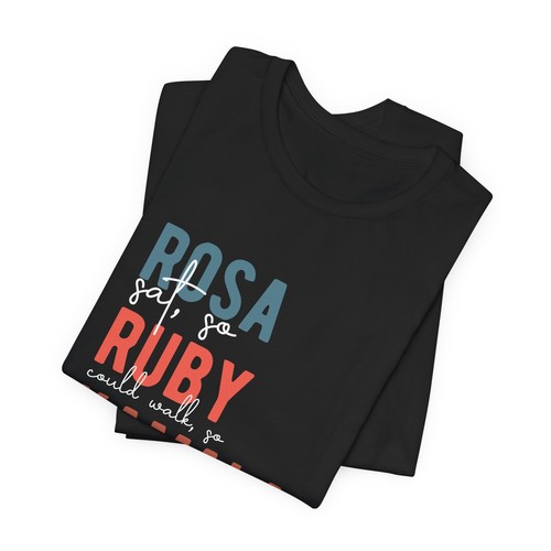 'Rosa... Ruby... Kamala...' Culture Women's Civil Rights T-Shirt Tee - Picture 4 of 4